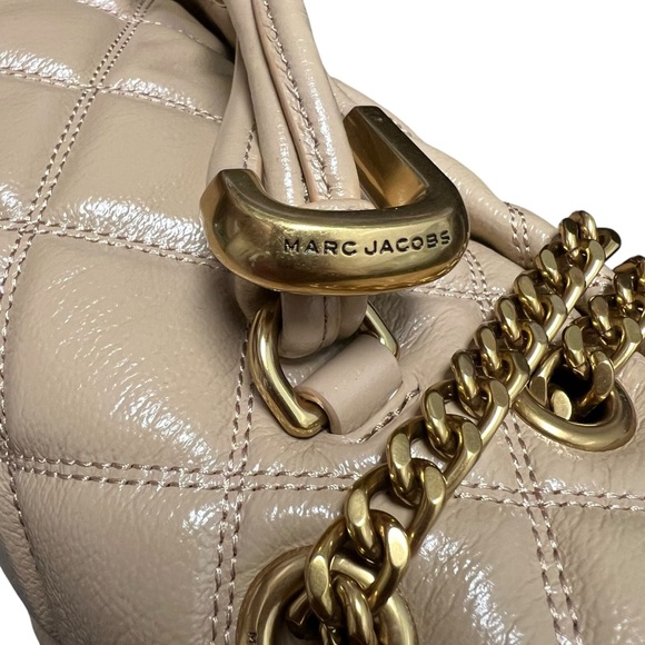 Marc Jacobs Tan Leather Quilted Handbag - Picture 11 of 13